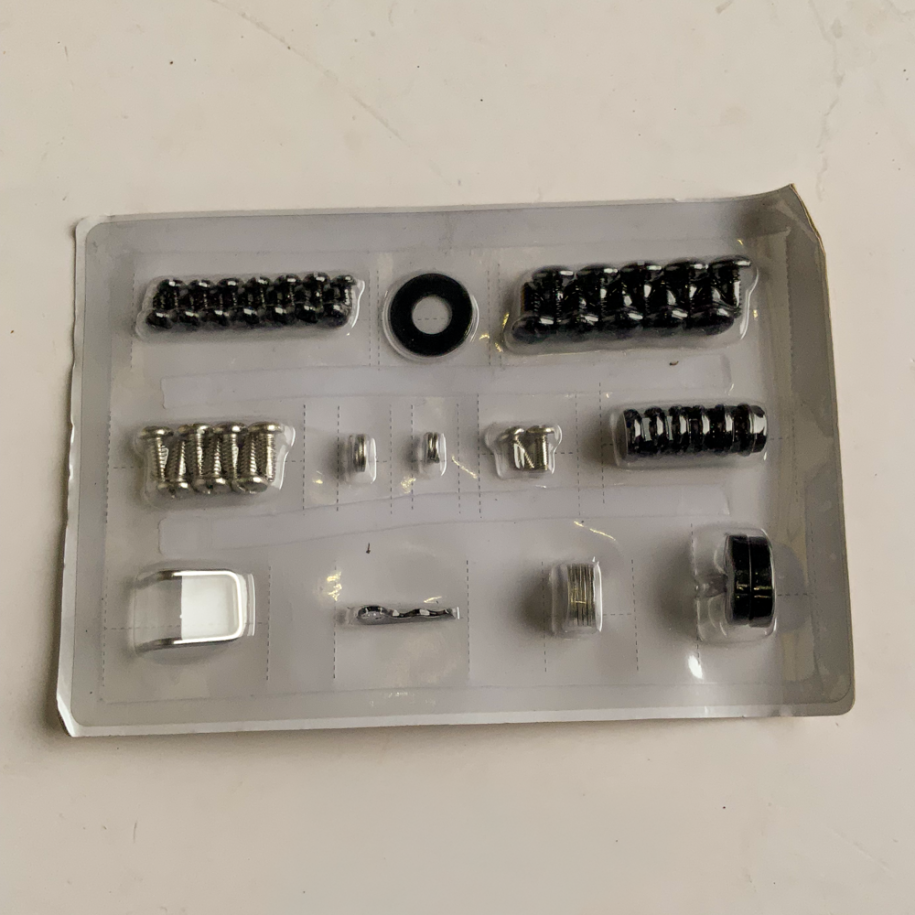 Montagematerial Vanille/Kaduva Schwarz