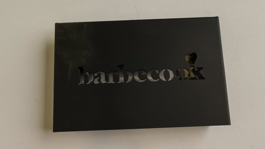 Paneel met Barbecook logo Nestor Black