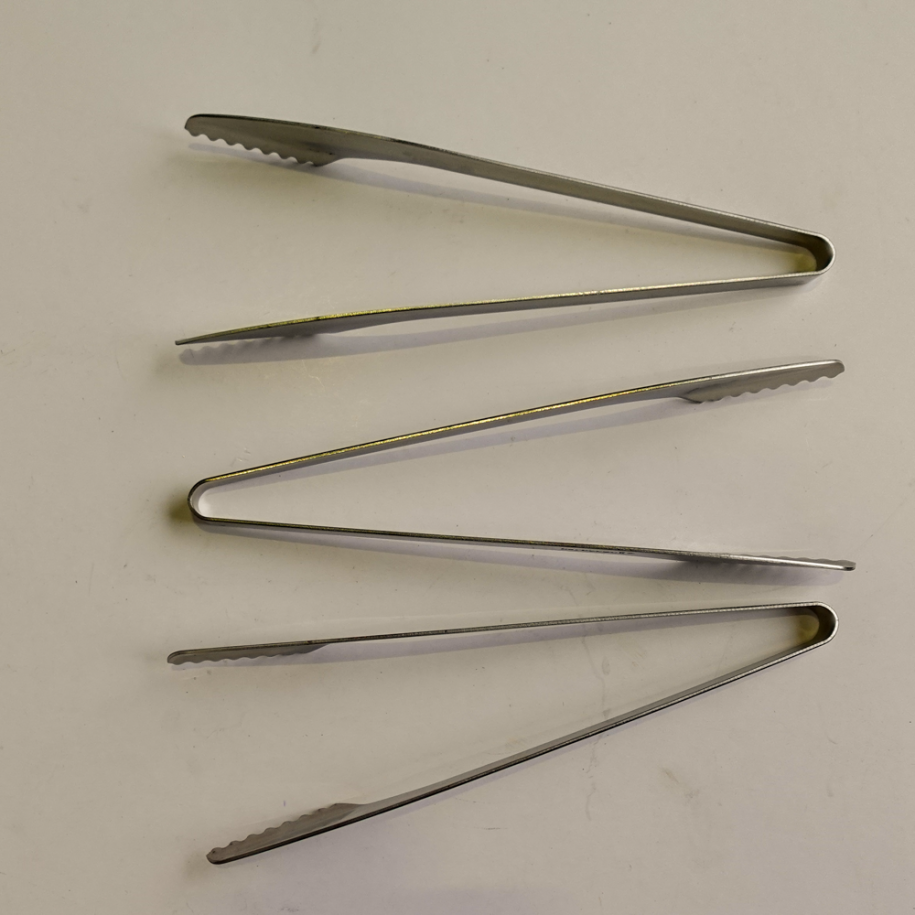 Set van 4 tangen uit rvs Joya