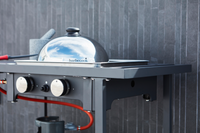 Barbecook Olivia plancha dome uit rvs 30cm deksel Barbecook Olivia plancha dome uit rvs 30cm deksel