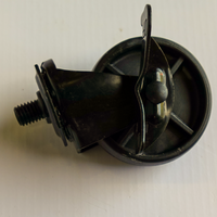 Roue avec frein noir Brahma/Quisson/Stella