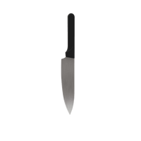 Olivia stainless steel big chef's knife