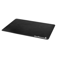 Plastic floor mat black