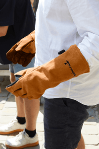 Set van 2 zachte leren handschoenen