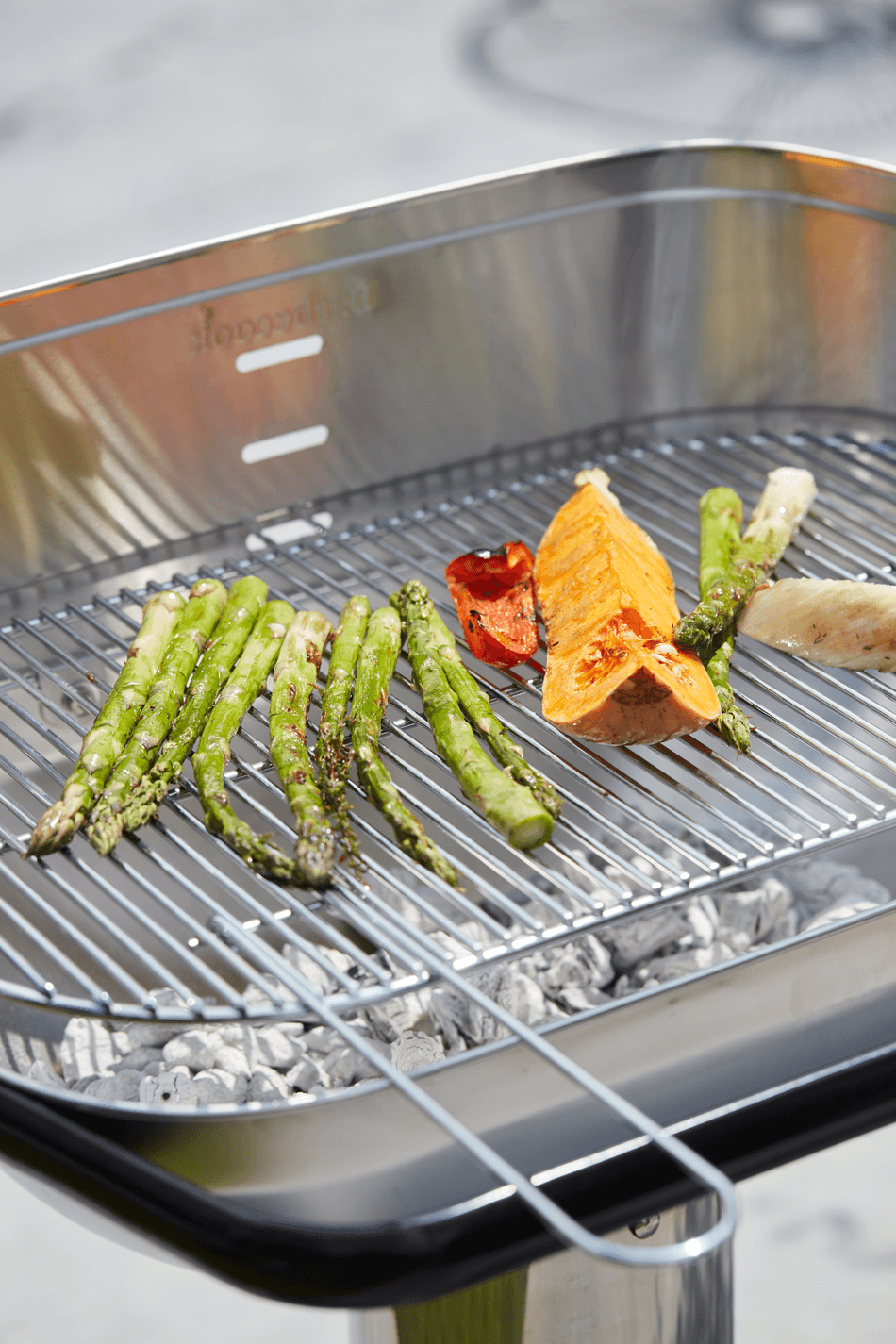 Stainless steel cooking grill 55x33.6cm