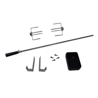 Set rôtisserie universel pour barbecue à gaz